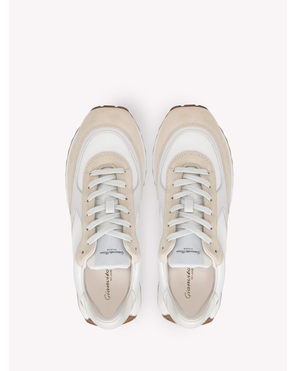 Gianvito Rossi White Gravel