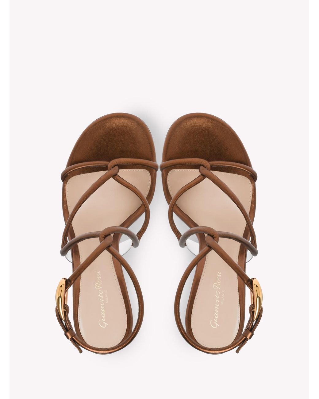 Gianvito Rossi Natural Jungle Mamba 85