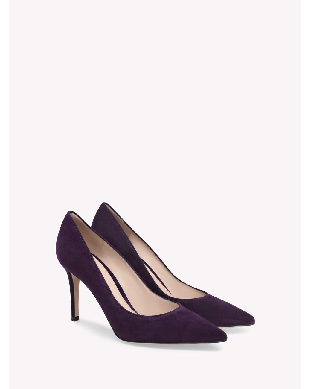 Gianvito Rossi Purple Gianvito 85