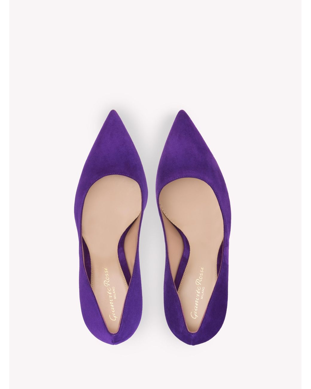 Gianvito Rossi Purple Gianvito 105