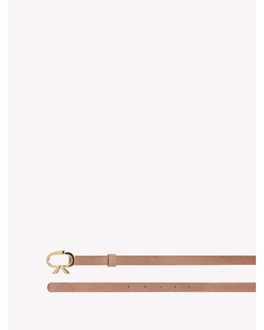 Gianvito Rossi Pink Ribbon Belt