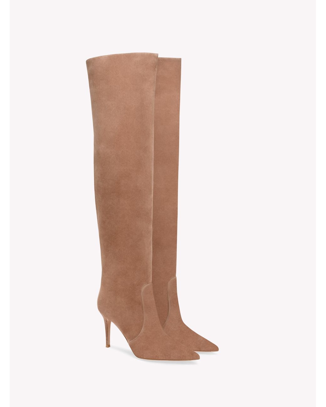 Gianvito Rossi White Hansen Cuissard