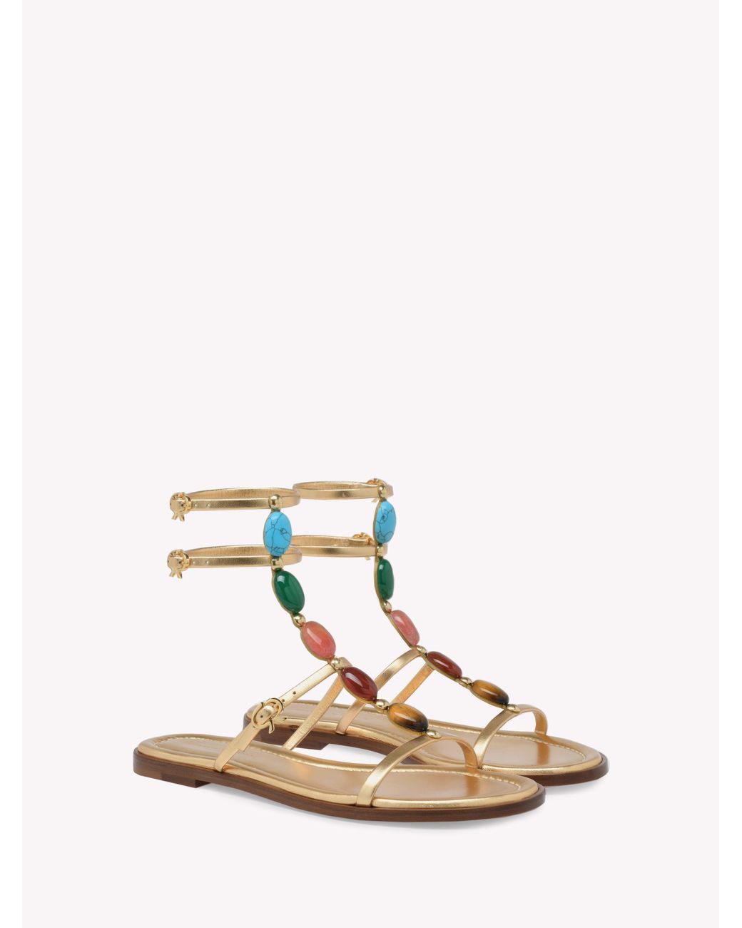 Gianvito Rossi Natural Shanti 05, Flats