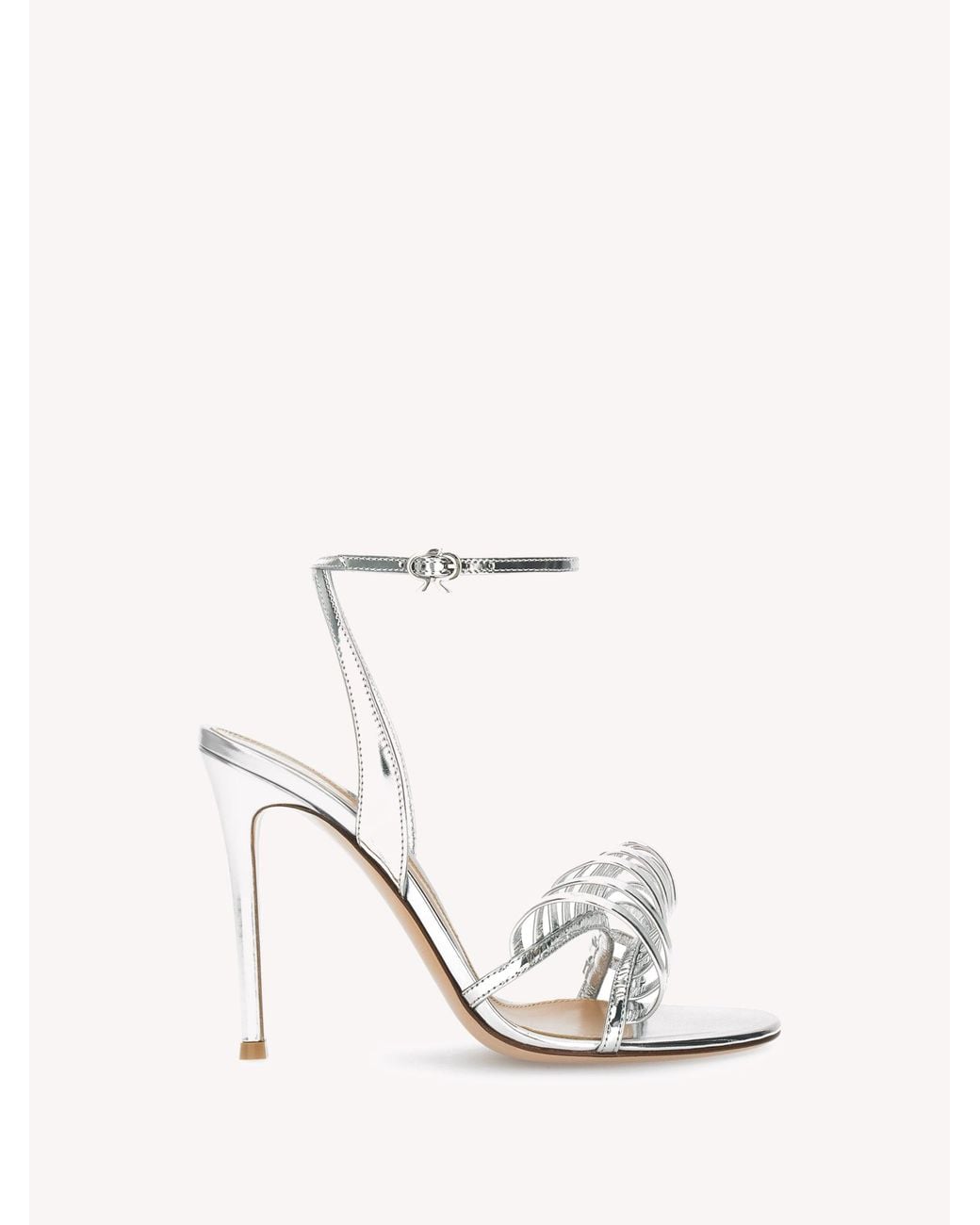 Gianvito Rossi White Loop
