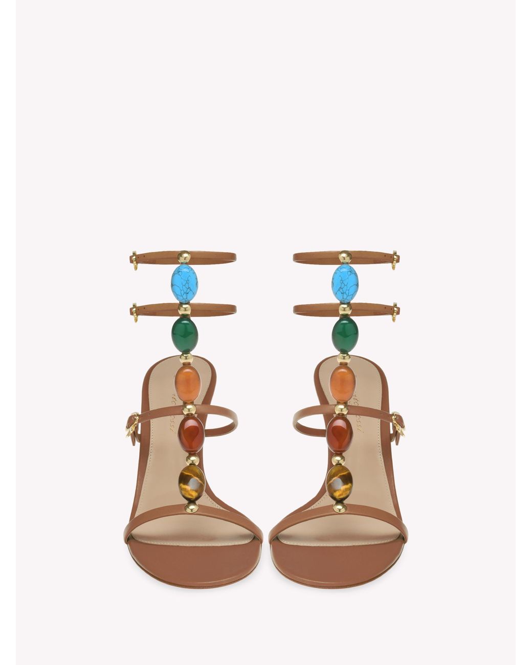 Gianvito Rossi Pink Shanti 70, Sandals And Mules