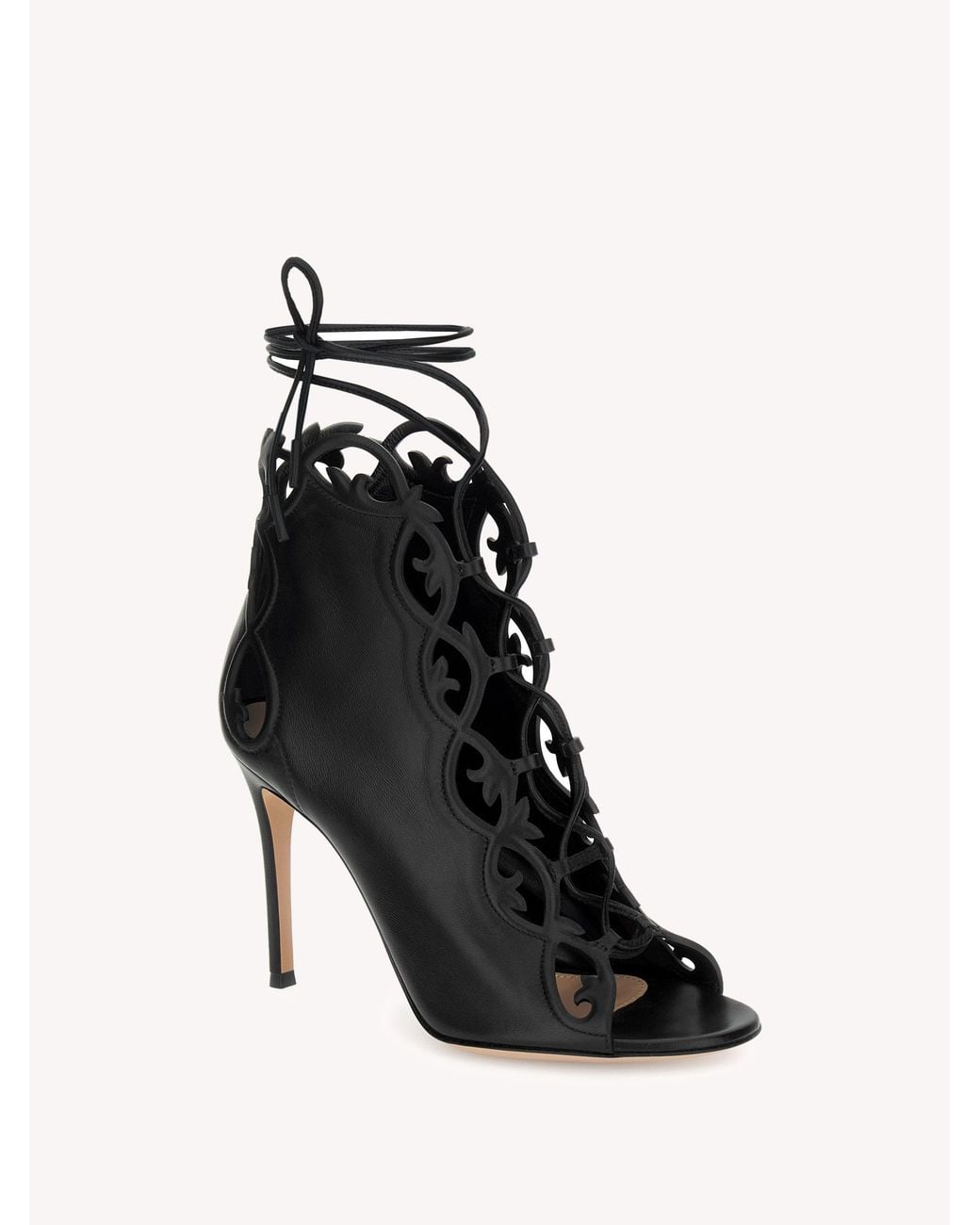 Gianvito Rossi Black Eden Bootie