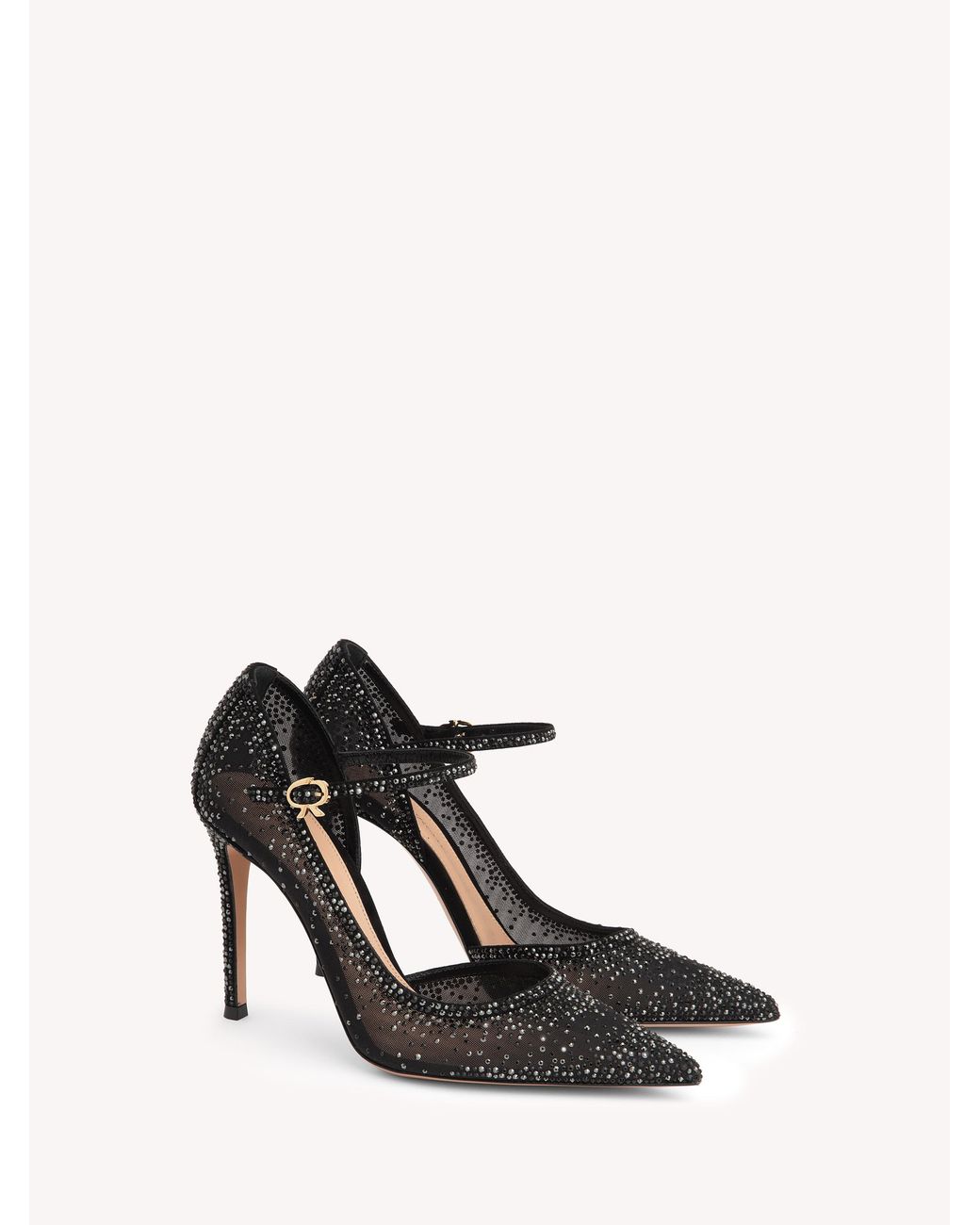 Gianvito Rossi Black Rania Mary Jane