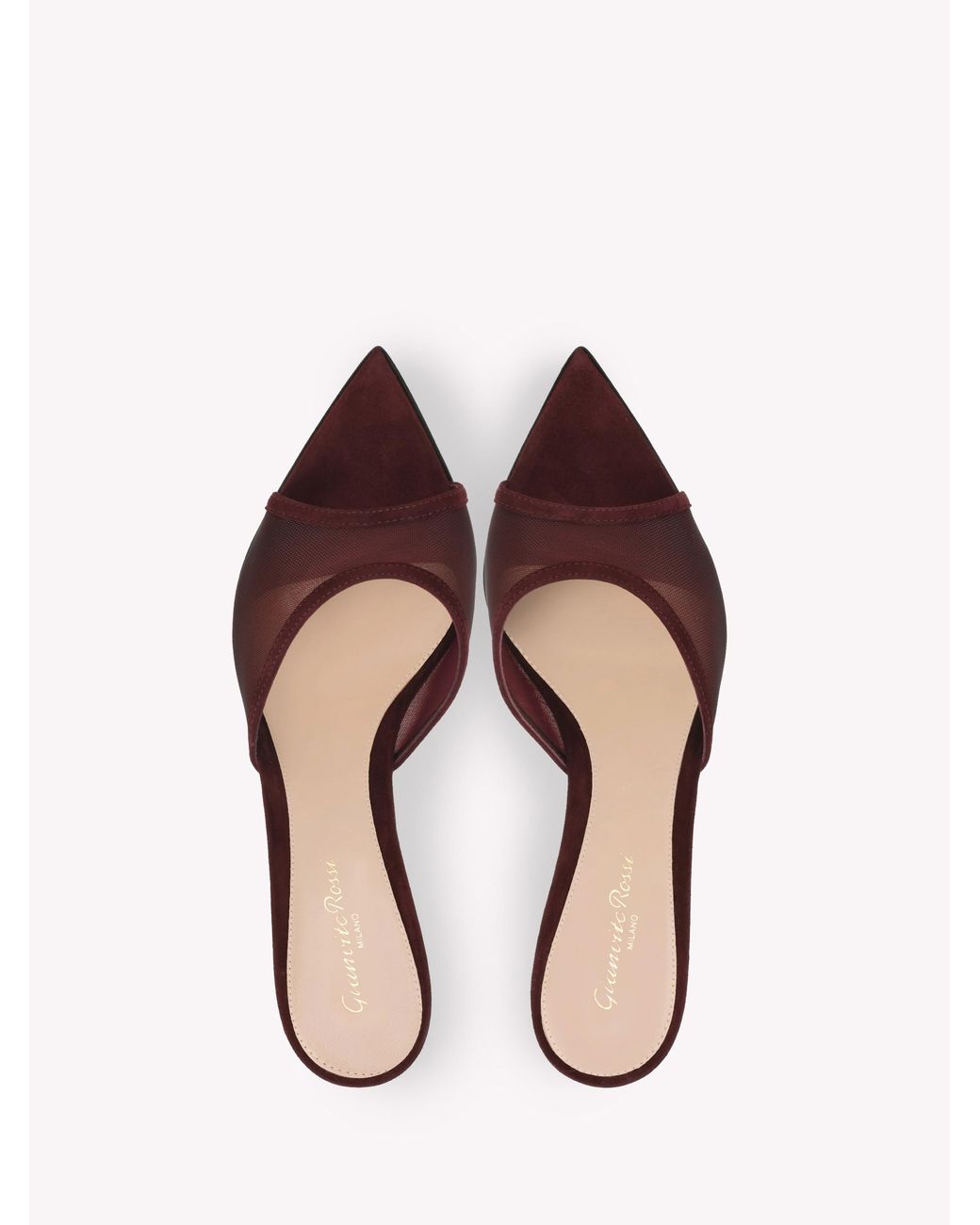 Gianvito Rossi Pink Dorotea Mule 70, Sandals And Mules