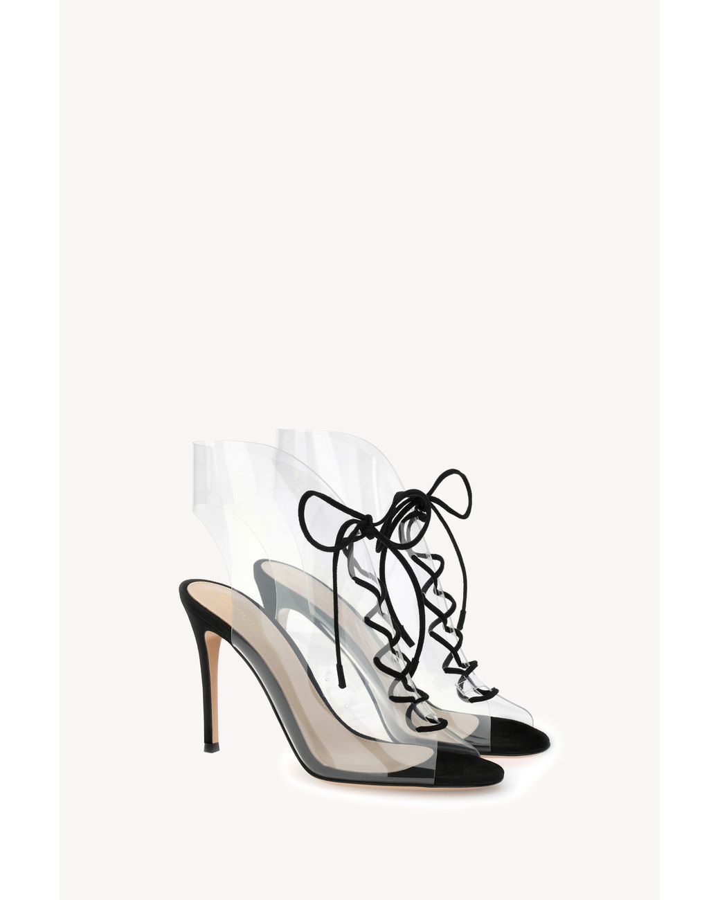 Gianvito Rossi White Helmut 95