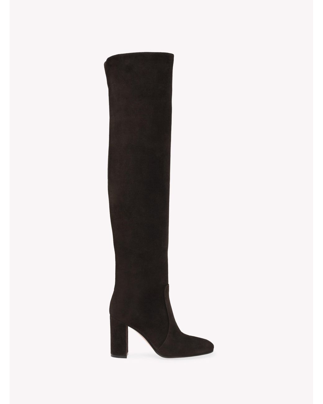 Gianvito Rossi Black Over-The-Knee Boots