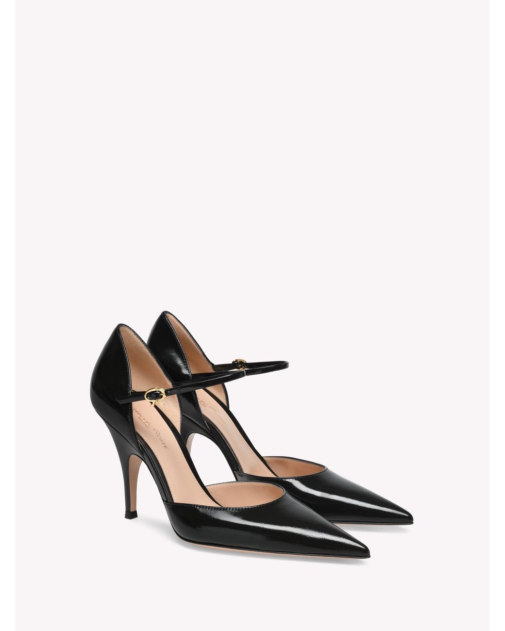 Gianvito Rossi White Sofia D'Orsay