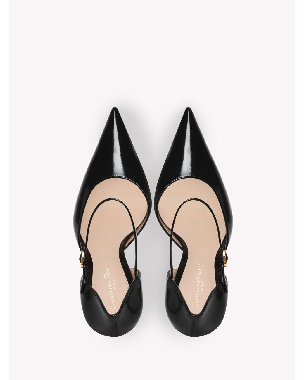 Gianvito Rossi White Sofia D'Orsay