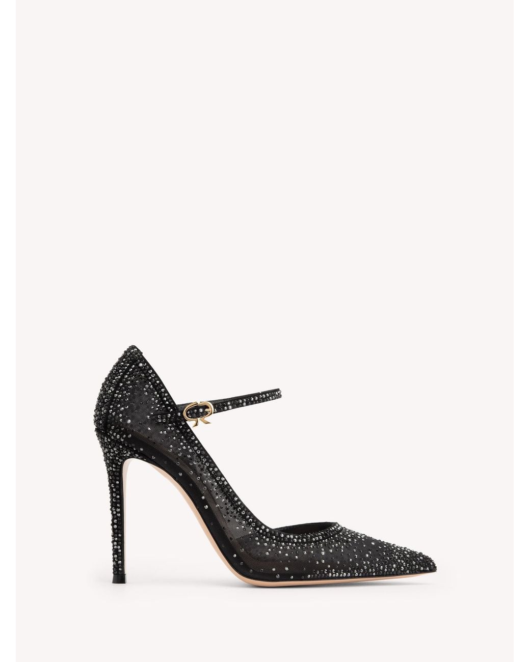 Gianvito Rossi Black Rania Mary Jane