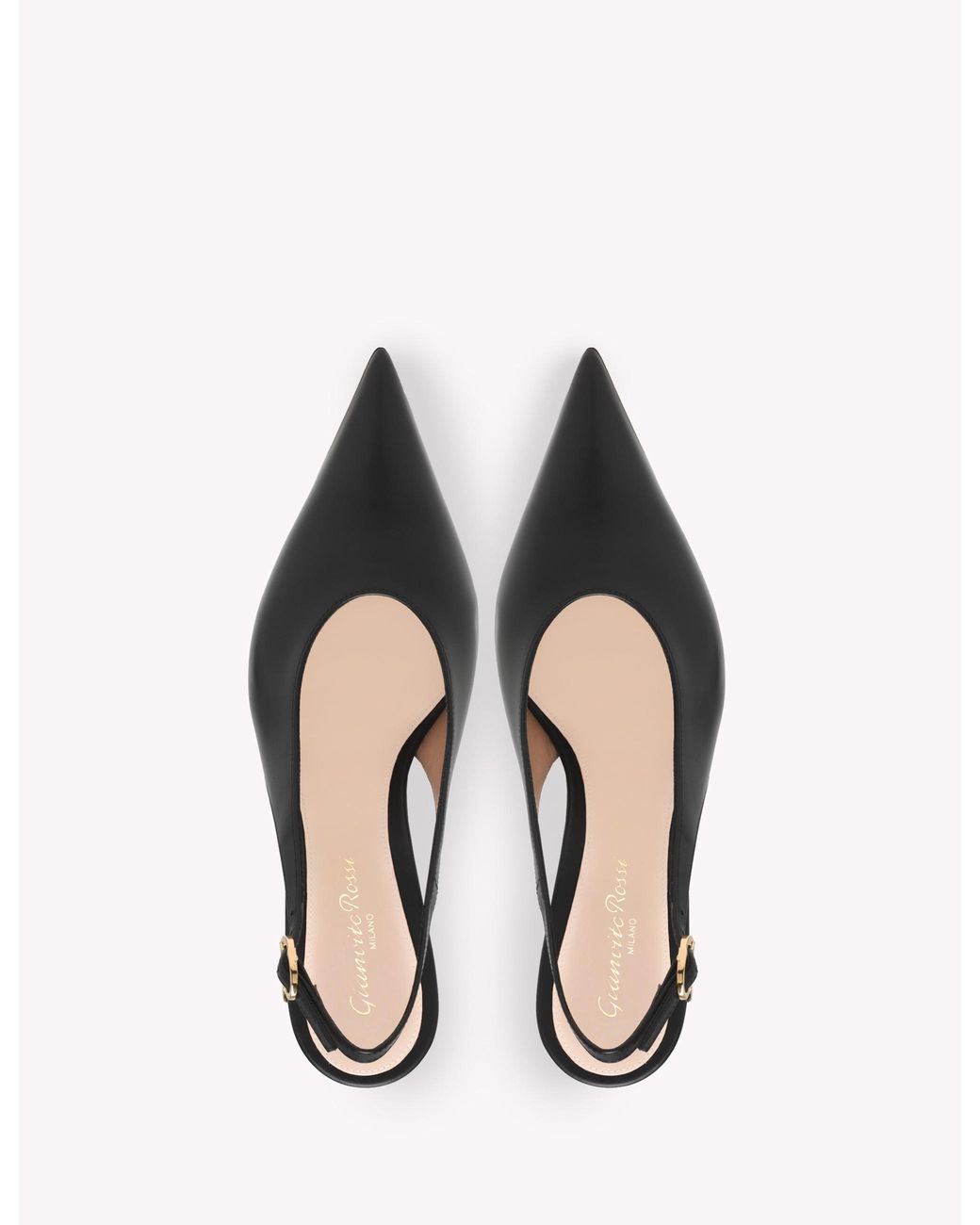 Sofia Sling 70, Noir Gianvito Rossi en coloris Multicolor