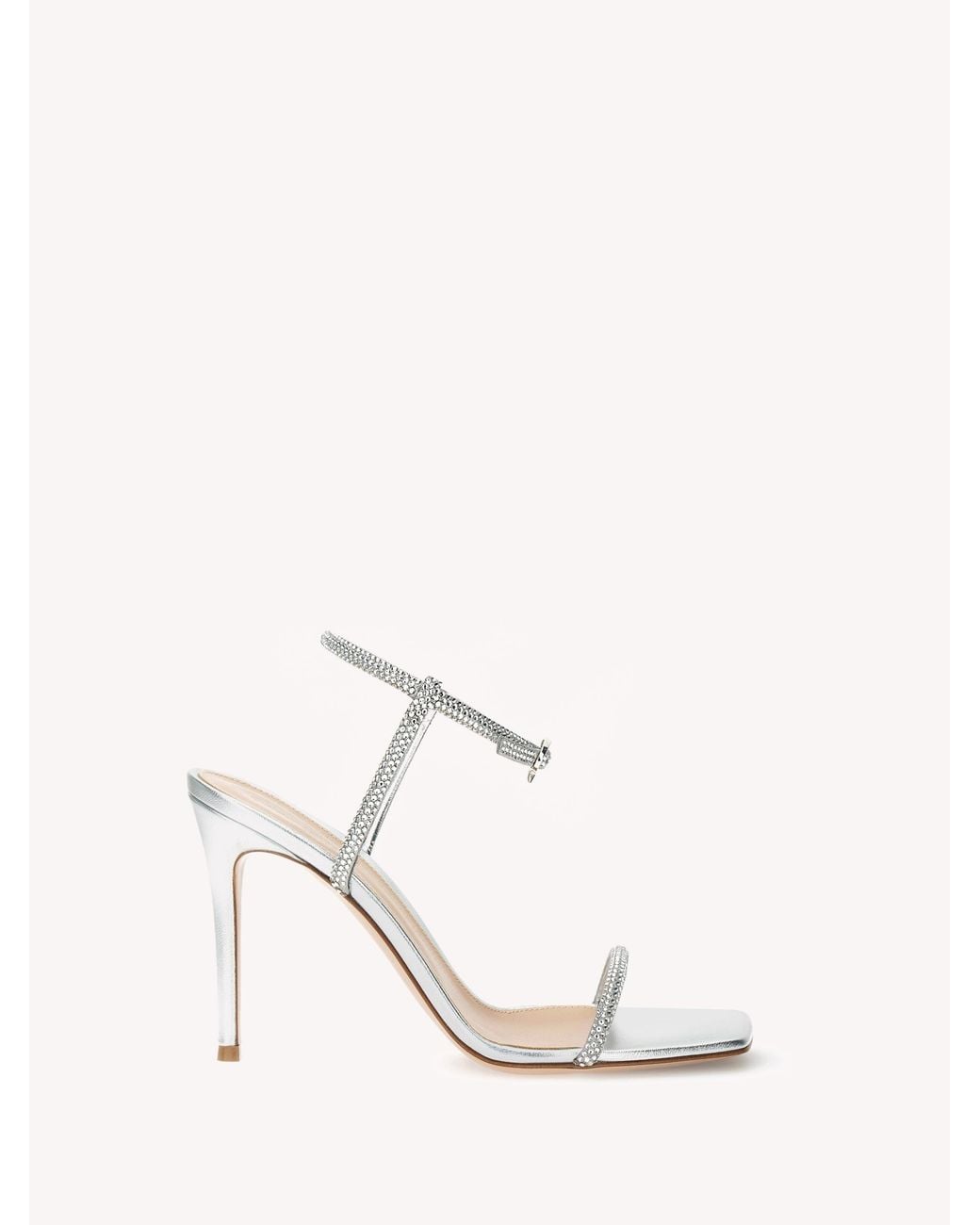 Gianvito Rossi Natural Mayfair Crystal
