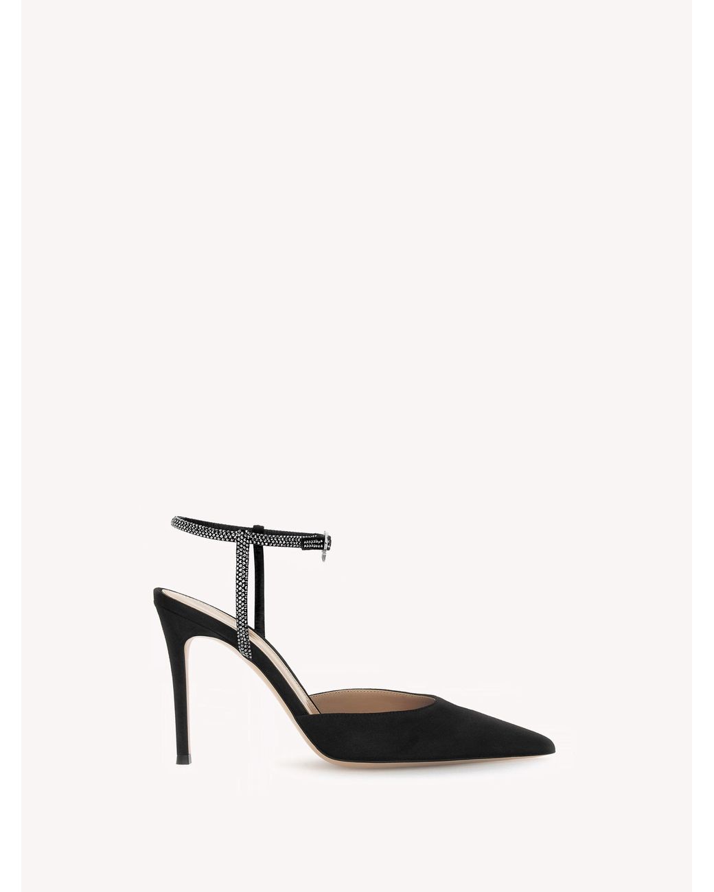 Gianvito Rossi Natural Mayfair Crystal 95