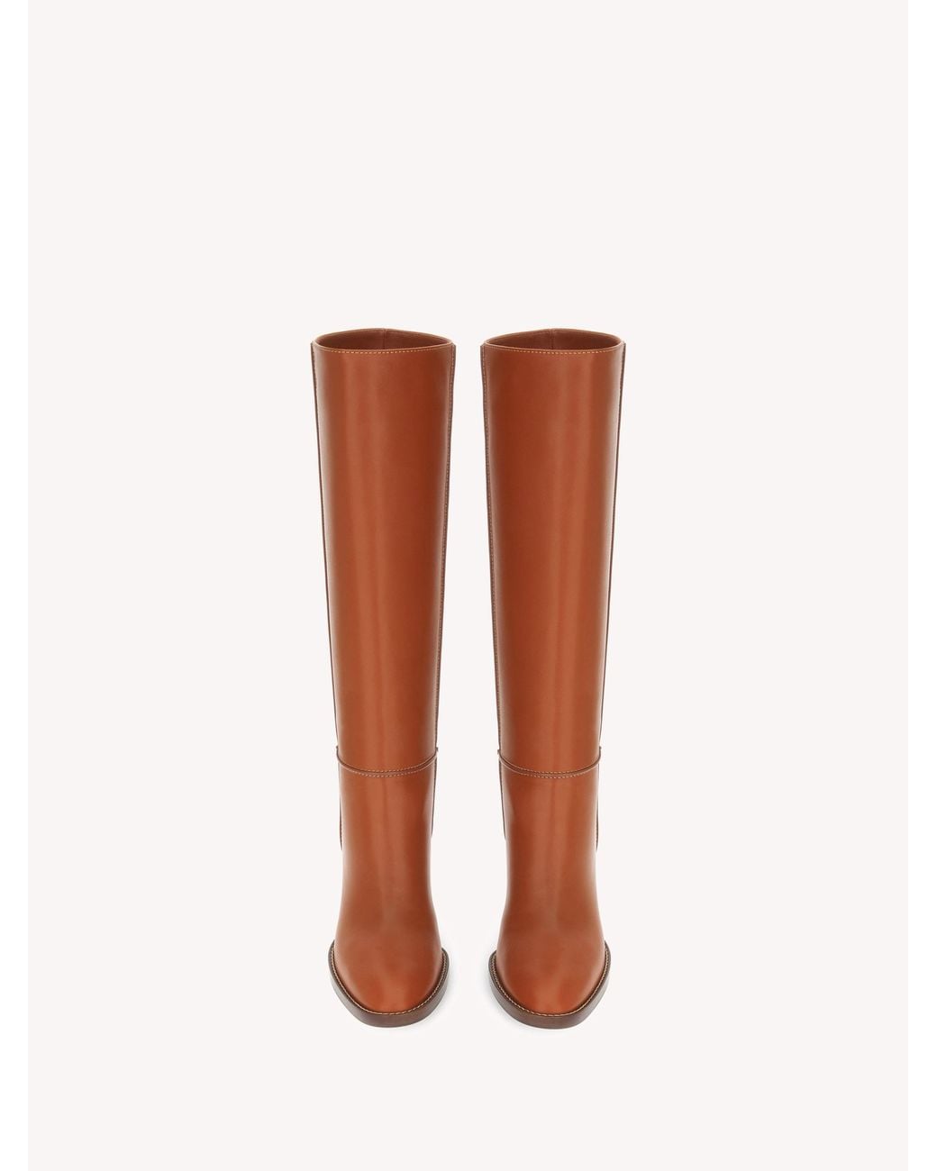 Gianvito Rossi Brown Étrier