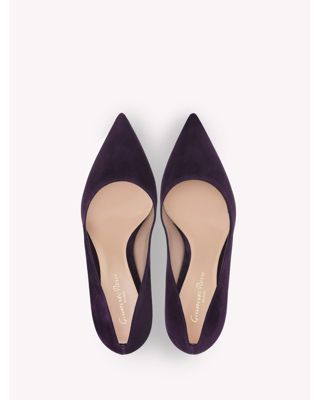 Gianvito Rossi Purple Gianvito 85