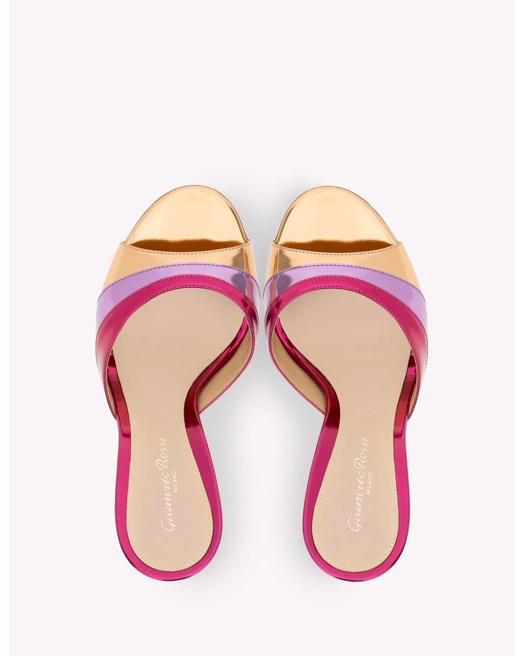 Gianvito Rossi Pink Marea 95, Sandals And Mules