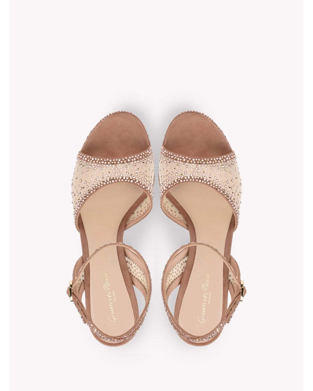 Gianvito Rossi Pink Rania Platform