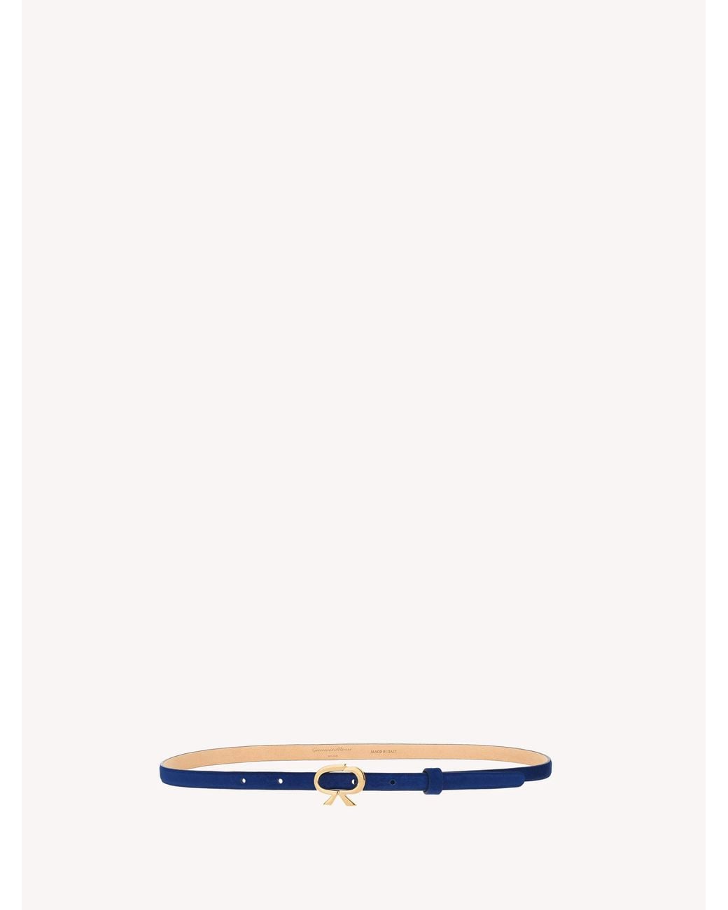 Gianvito Rossi White Ribbon Belt