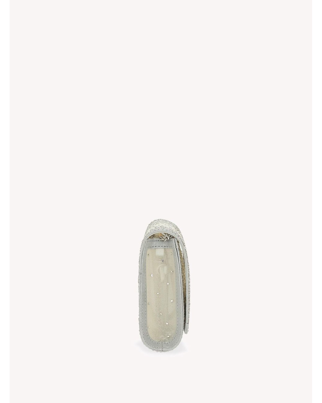 Gianvito Rossi Natural Rania Clutch