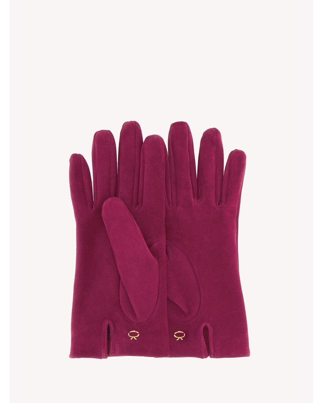 Gianvito Rossi Purple Glove