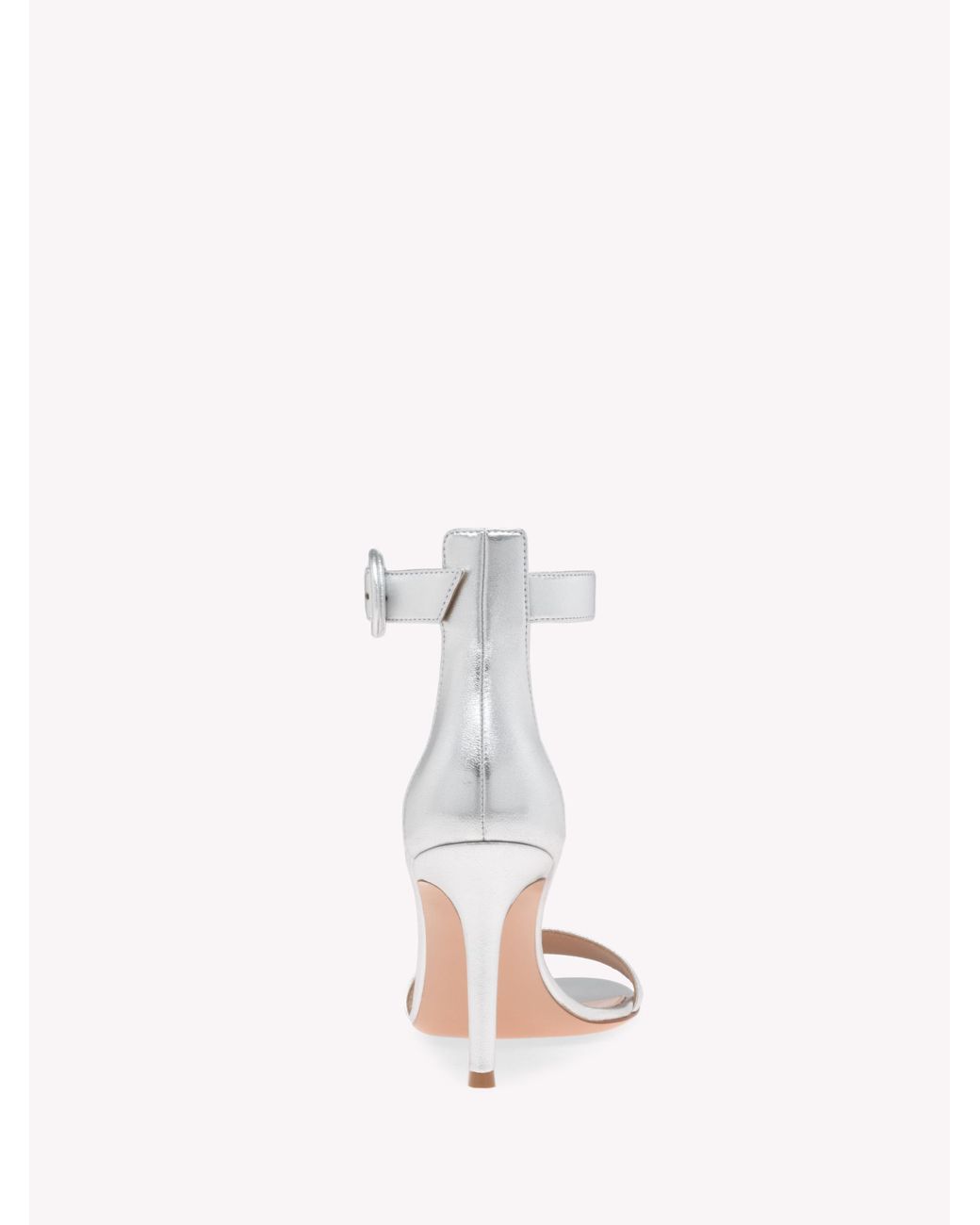 Gianvito Rossi White Portofino 85, Sandals