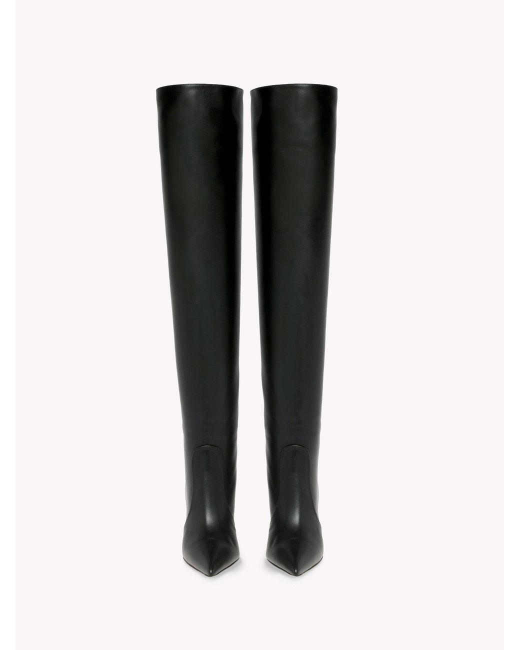 Gianvito Rossi Black Hansen Cuissard, Boots