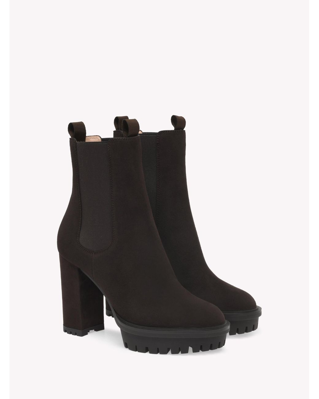 Gianvito Rossi Black Barry Bootie