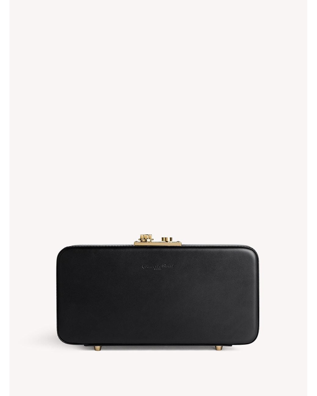 Gianvito Rossi Black Valì Clutch, Valì