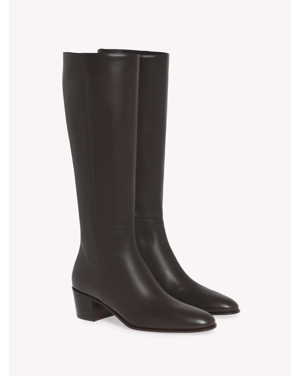 Gianvito Rossi Black Spencer Boot