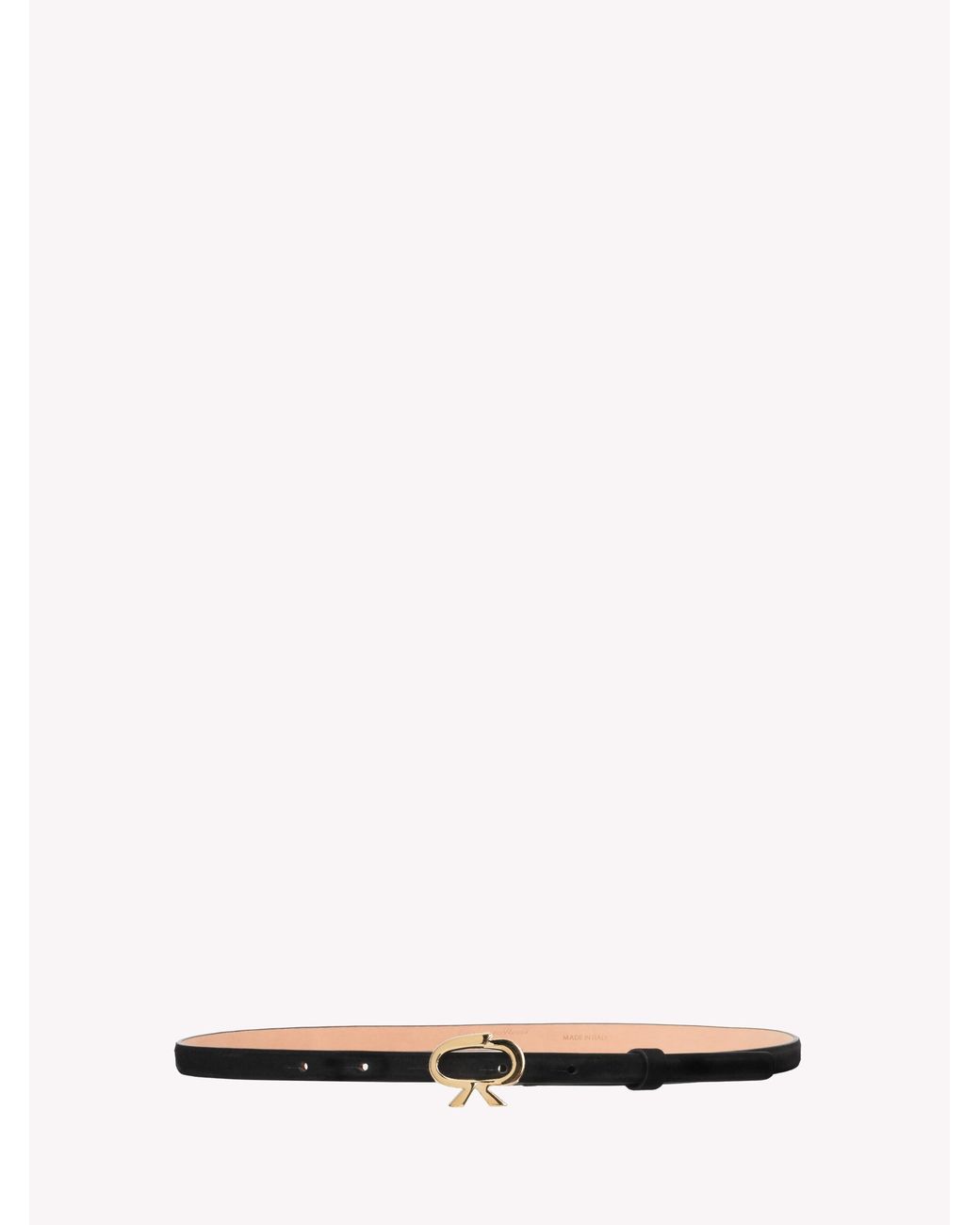 Gianvito Rossi White Ribbon Belt