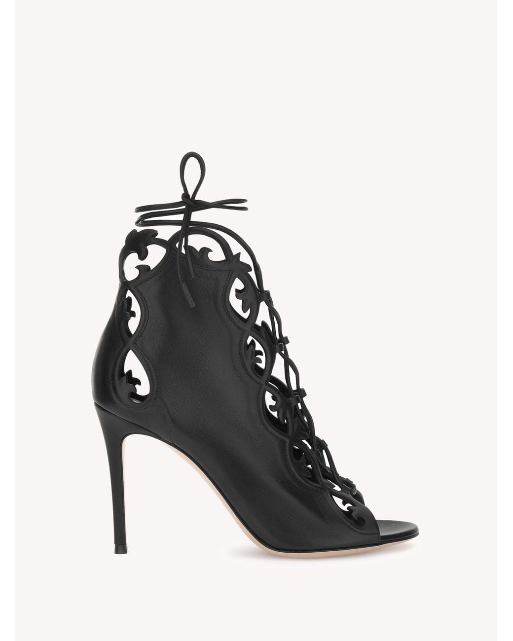 Gianvito Rossi Black Eden Bootie