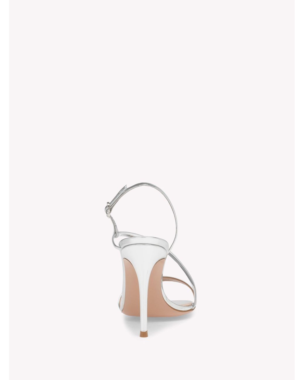 Gianvito Rossi White Manhattan 95, Sandals And Mules