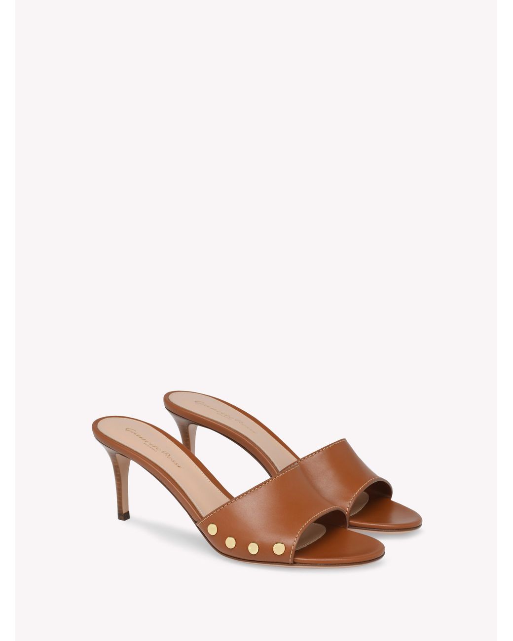 Gianvito Rossi Pink Avelin, Sandals And Mules