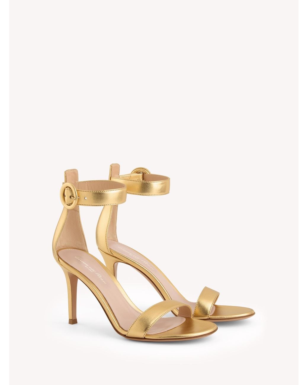 Gianvito Rossi Natural Portofino 85, Sandals