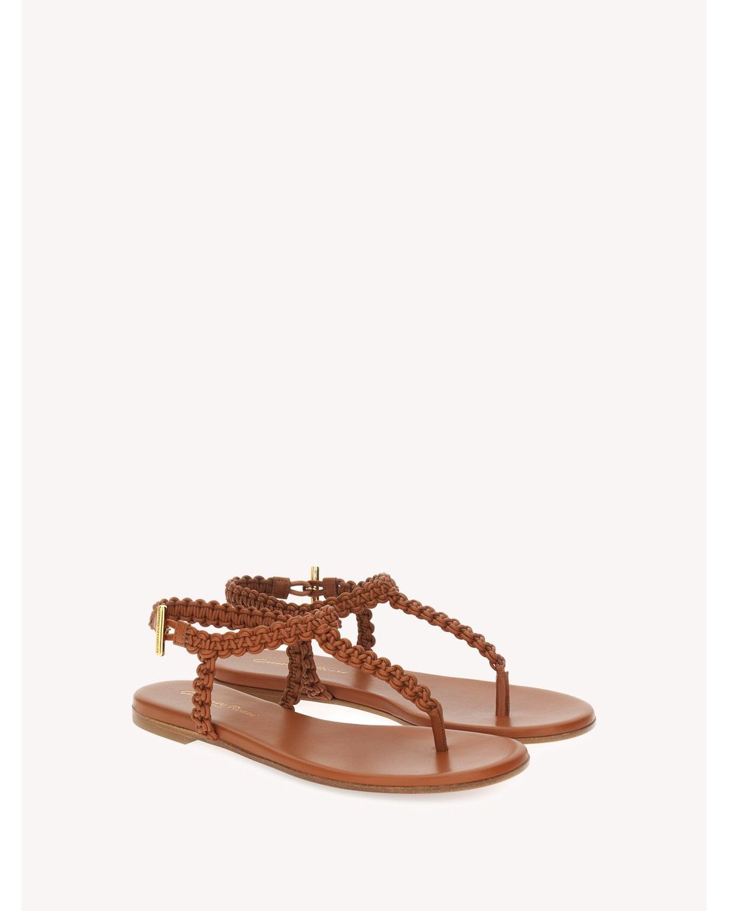 Gianvito Rossi Natural Ubud Thong 05