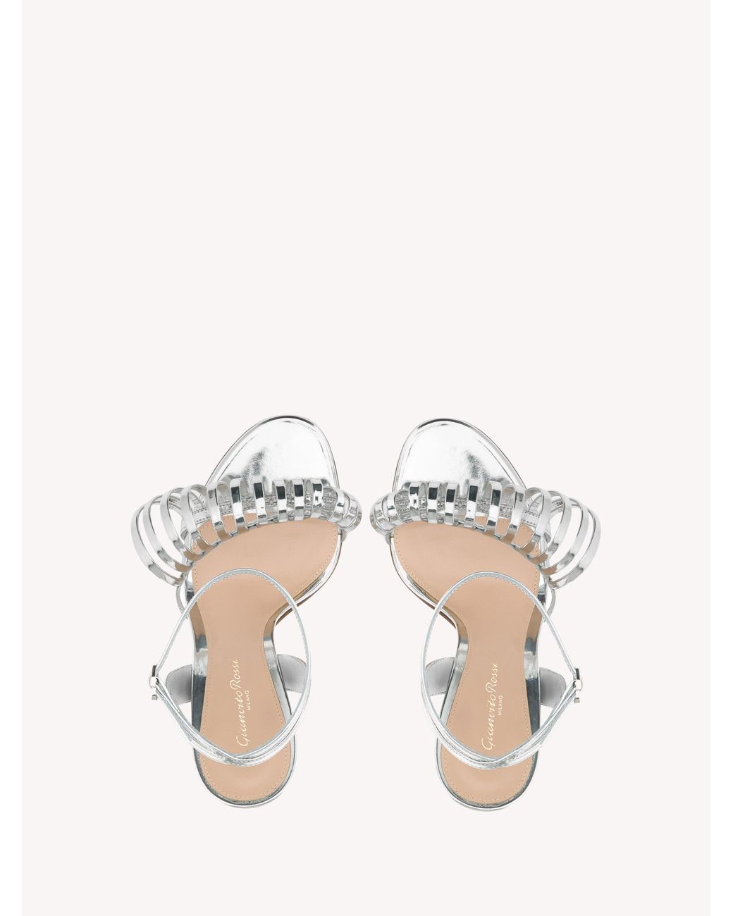 Gianvito Rossi White Loop