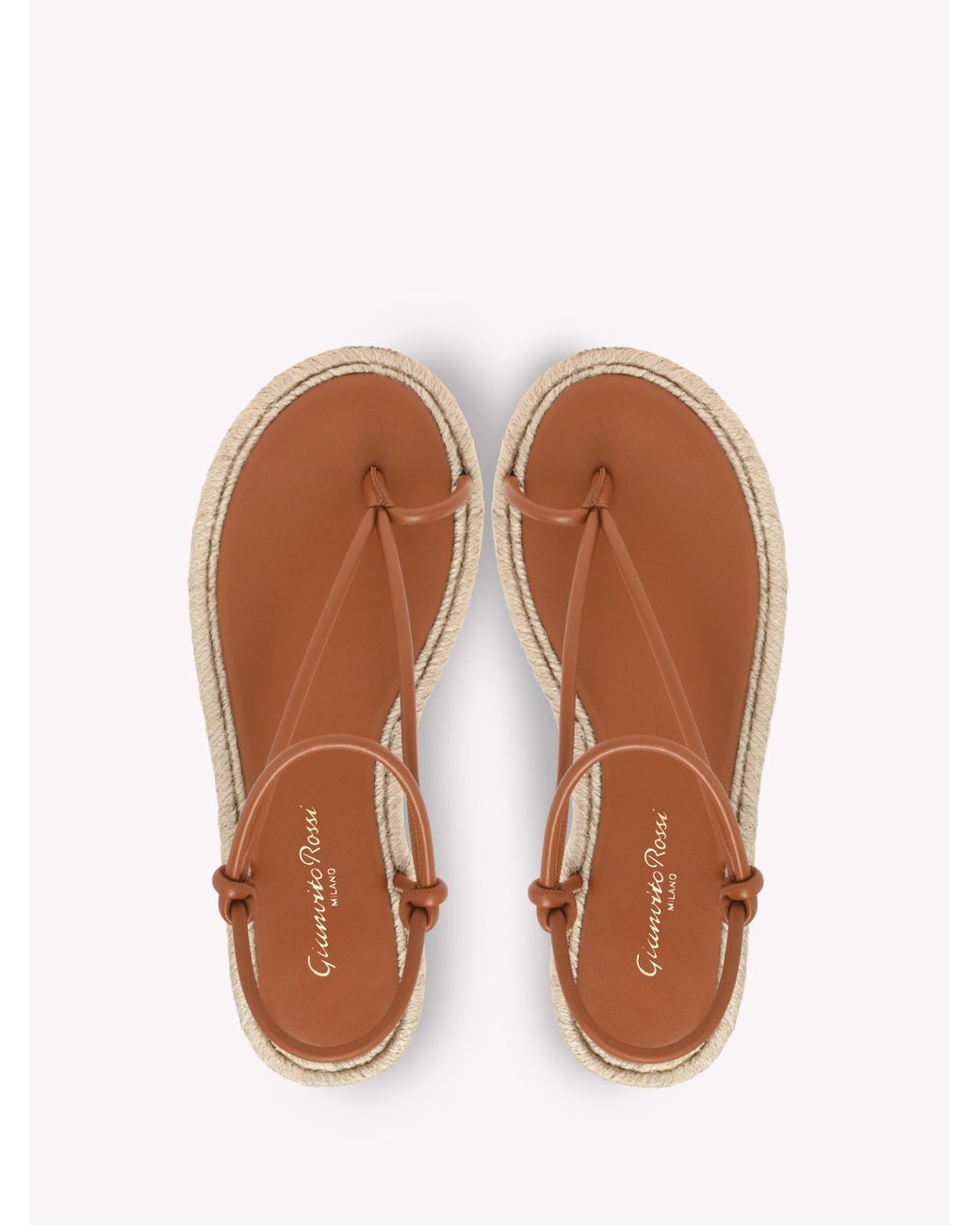 Kora, Marron Gianvito Rossi en coloris Natural