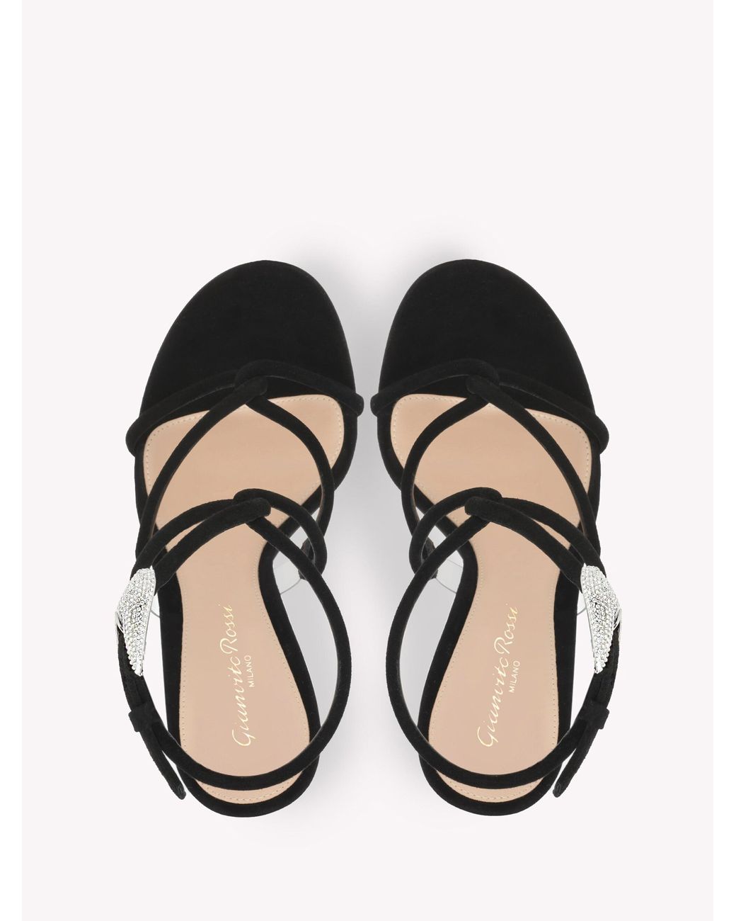 Gianvito Rossi Multicolor Mamba Crystal, Sandals And Mules
