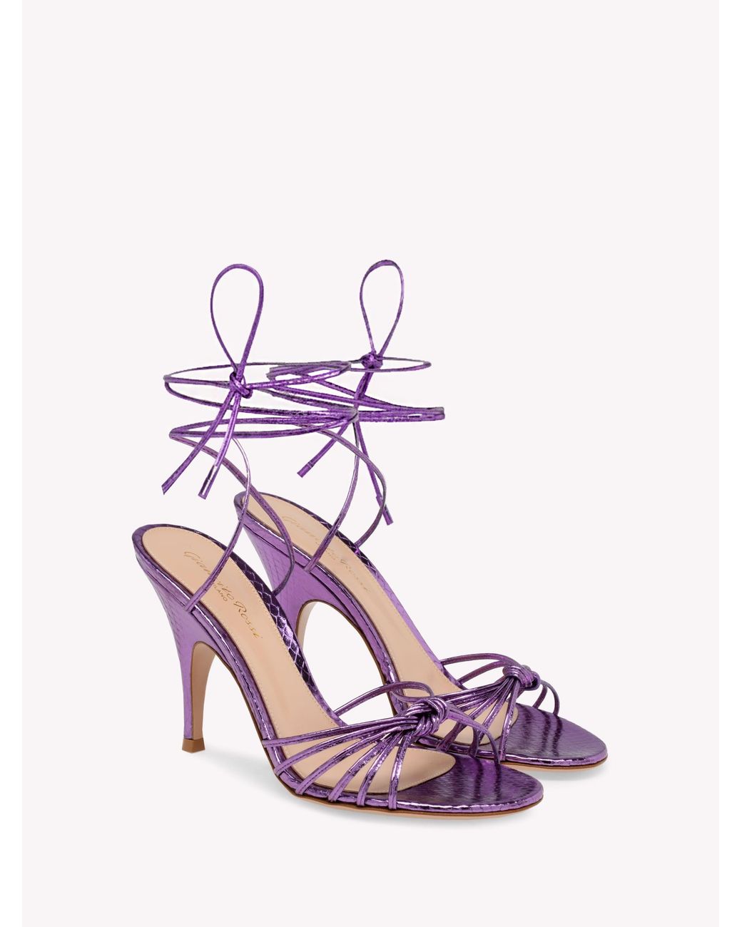 Gianvito Rossi Pink Malé, Sandals And Mules