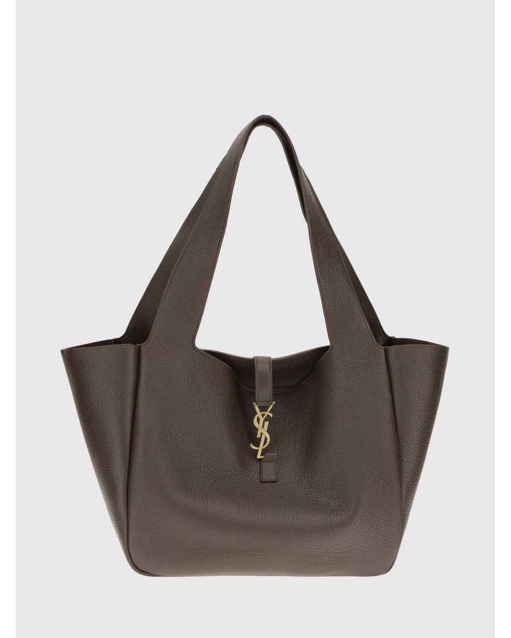 Saint Laurent Brown Le 5 À 7 Bea Tote Bag