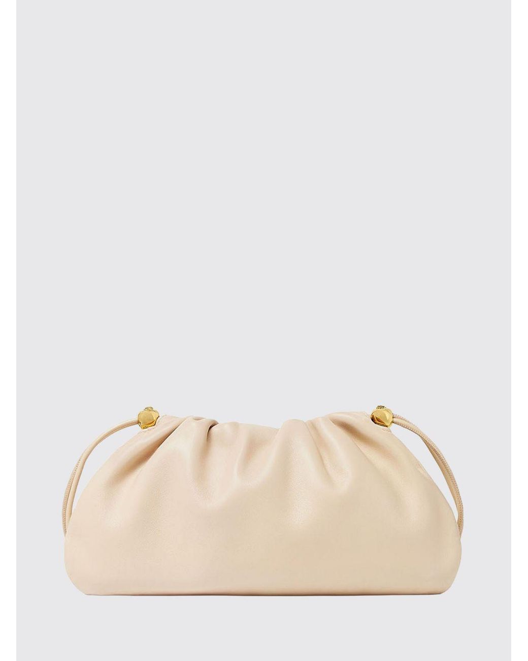 Clutch Tag Mini di Versace in Natural