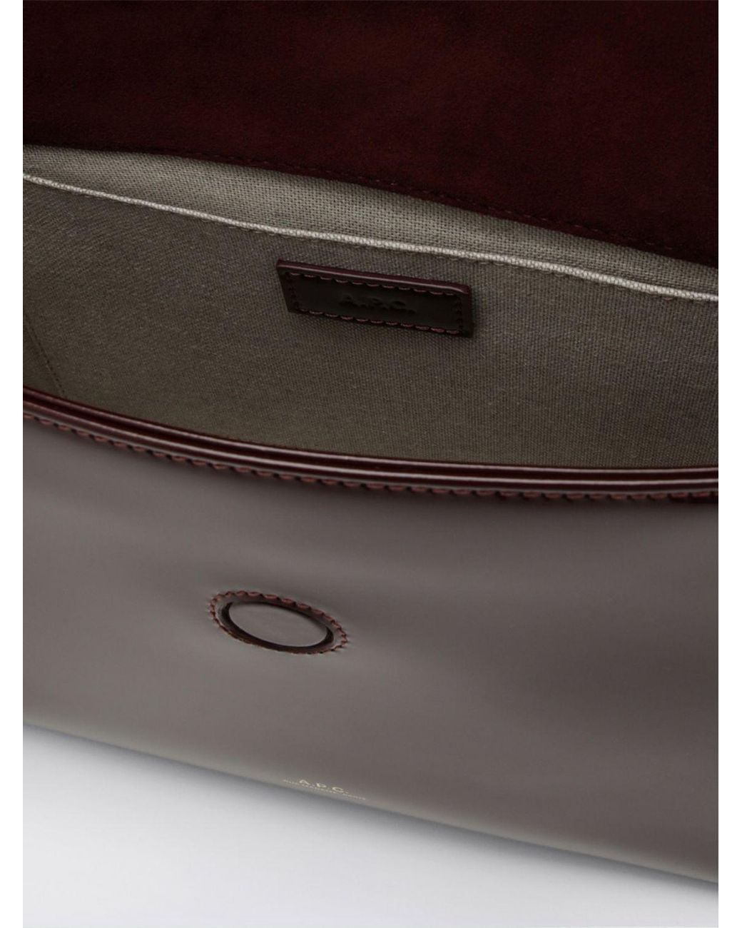 A.P.C. Red Shoulder Bag