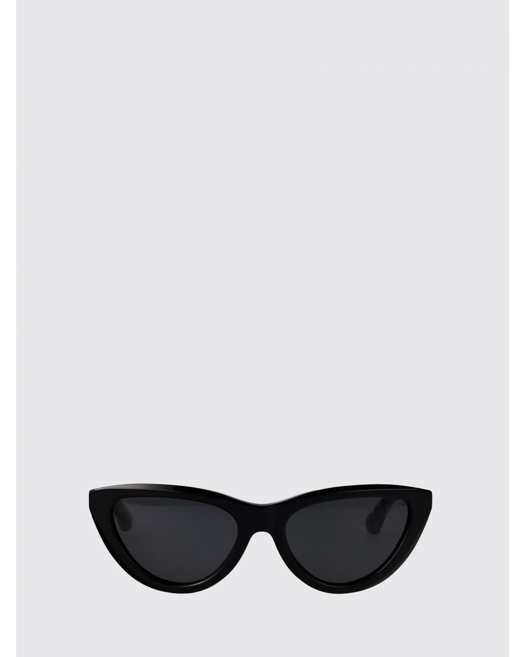 Burberry Black Cat-Eye Acetate Sunglasses With Vintage Check Pattern