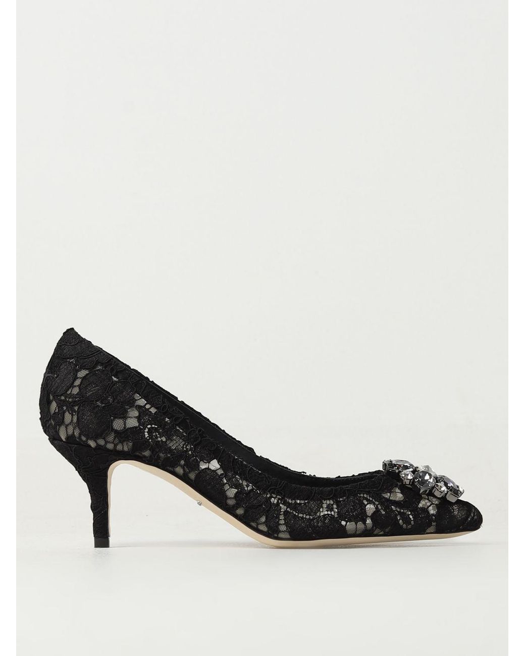 Dolce Gabbana High Heel Shoes in Black Lyst UK