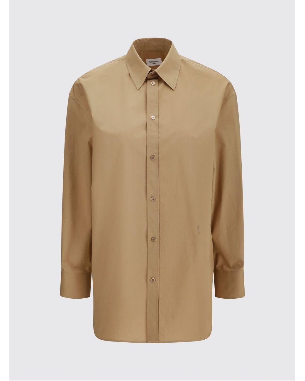 Saint Laurent Natural Cotton Shirt