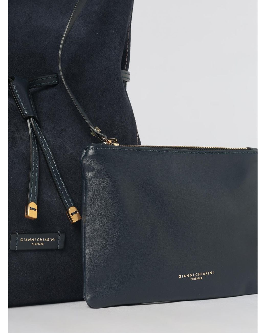 Gianni Chiarini Blue Handbag