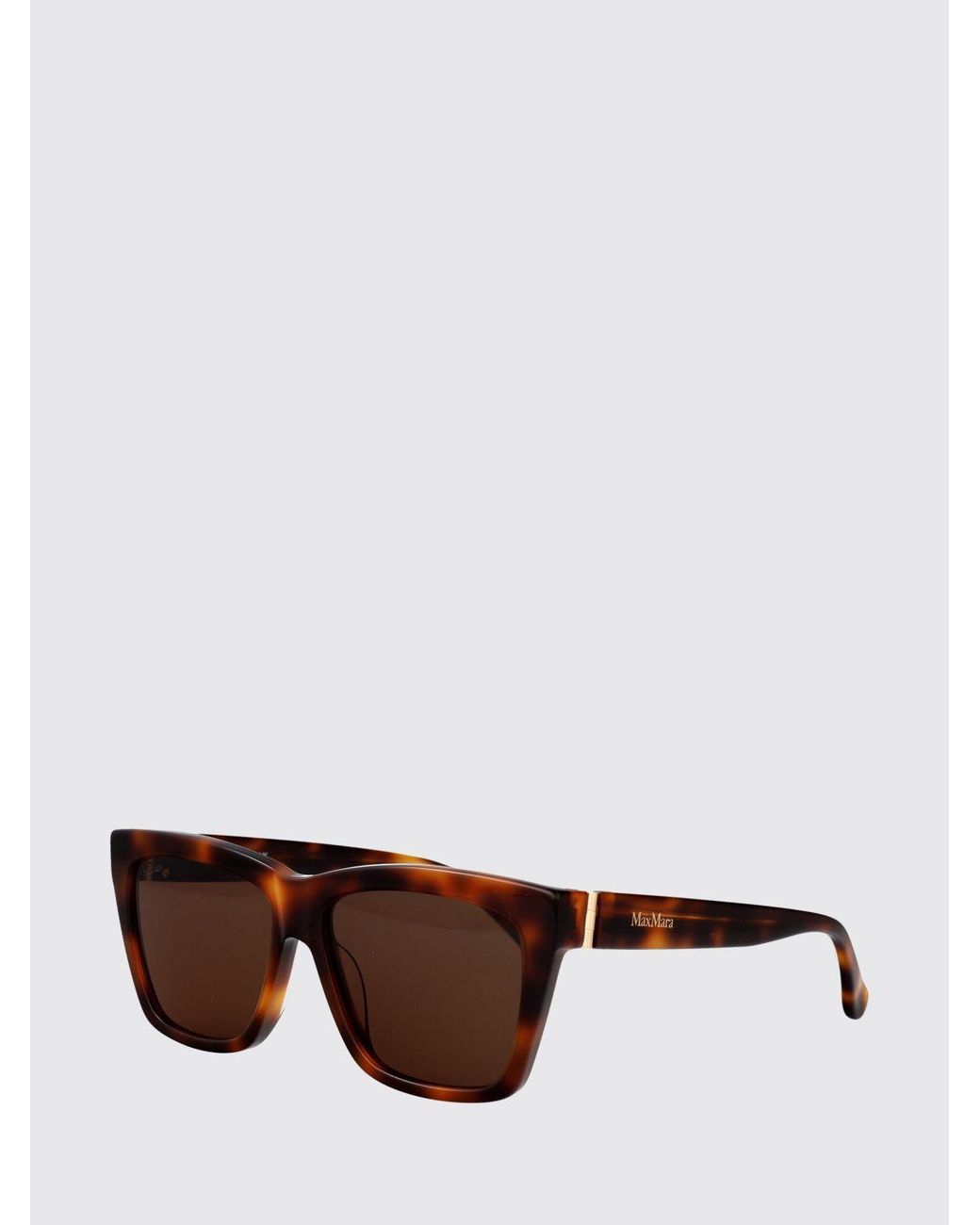 Max Mara Brown Acetate Sunglasses